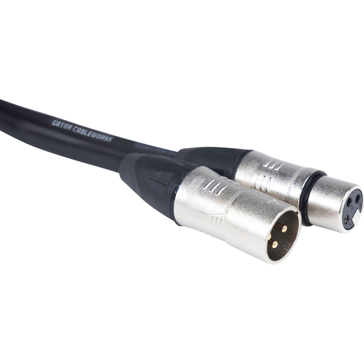 Gator Backline Series GCWB-XLR-05 XLR female to XLR male audio cable, 1.5 meters, with connectors visible in the image.