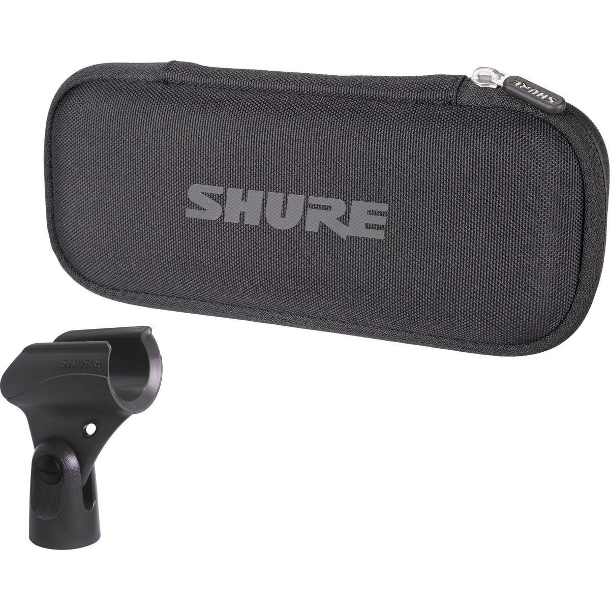 Shure Nexadyne 8/S dynamic microphone with black grille and body, designed for professional audio recording and live sound.