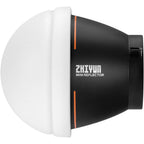 Zhiyun Molus X60 Pro bi-color LED light panel with adjustable brightness and color temperature for professional lighting.