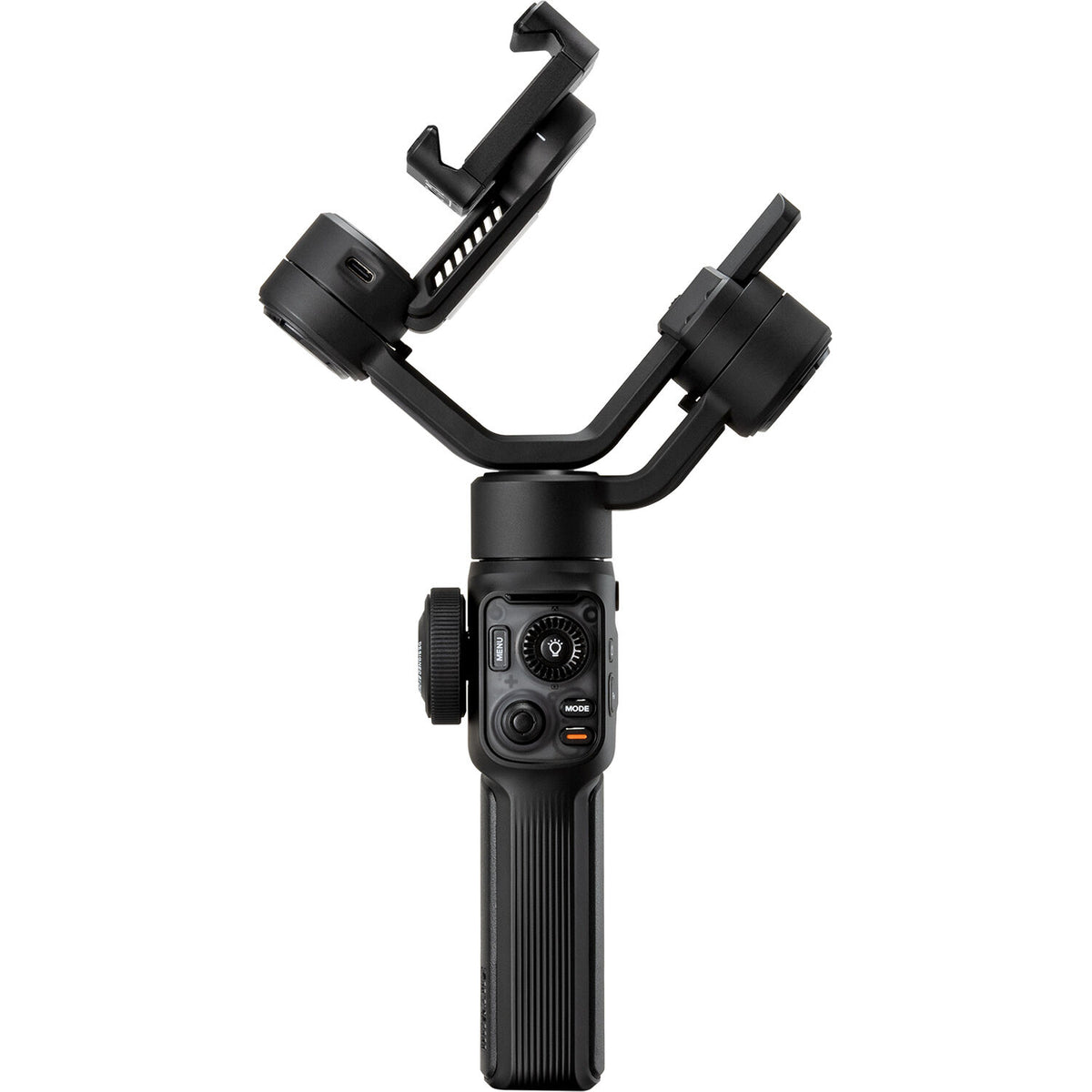 Zhiyun Smooth 5S AI Pro stabilizer gimbal for smartphones, featuring a sleek design and advanced stabilization technology.
