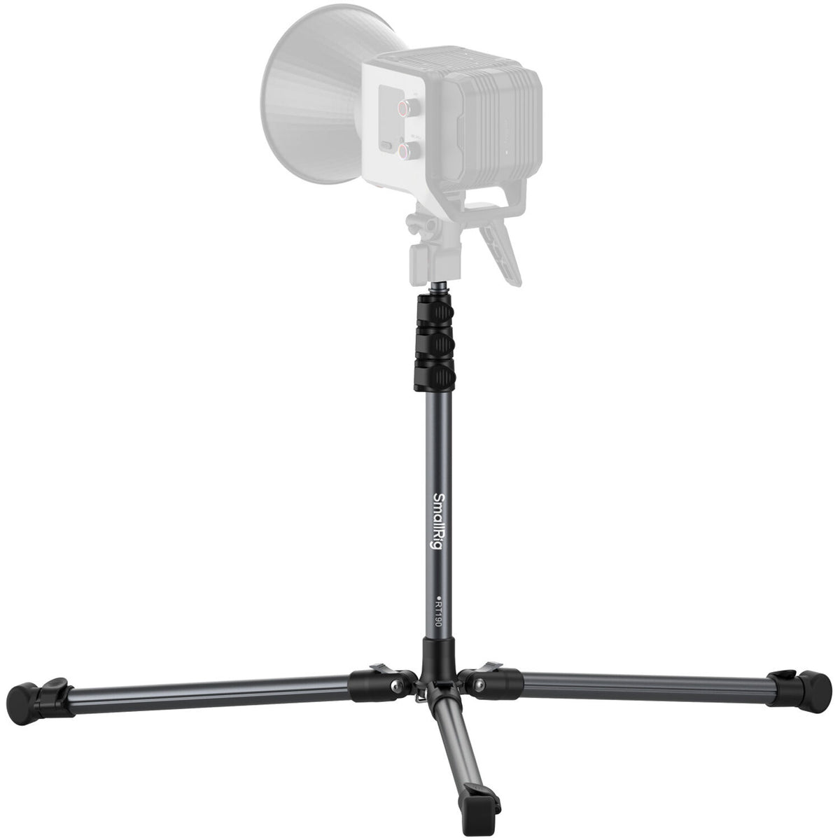 SmallRig RT190 reversible portable studio light support stand for video lighting, adjustable and compact for photography and videography.