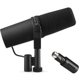 Shure SM7B + MVX2U XLR-to-USB Adapter Bundle