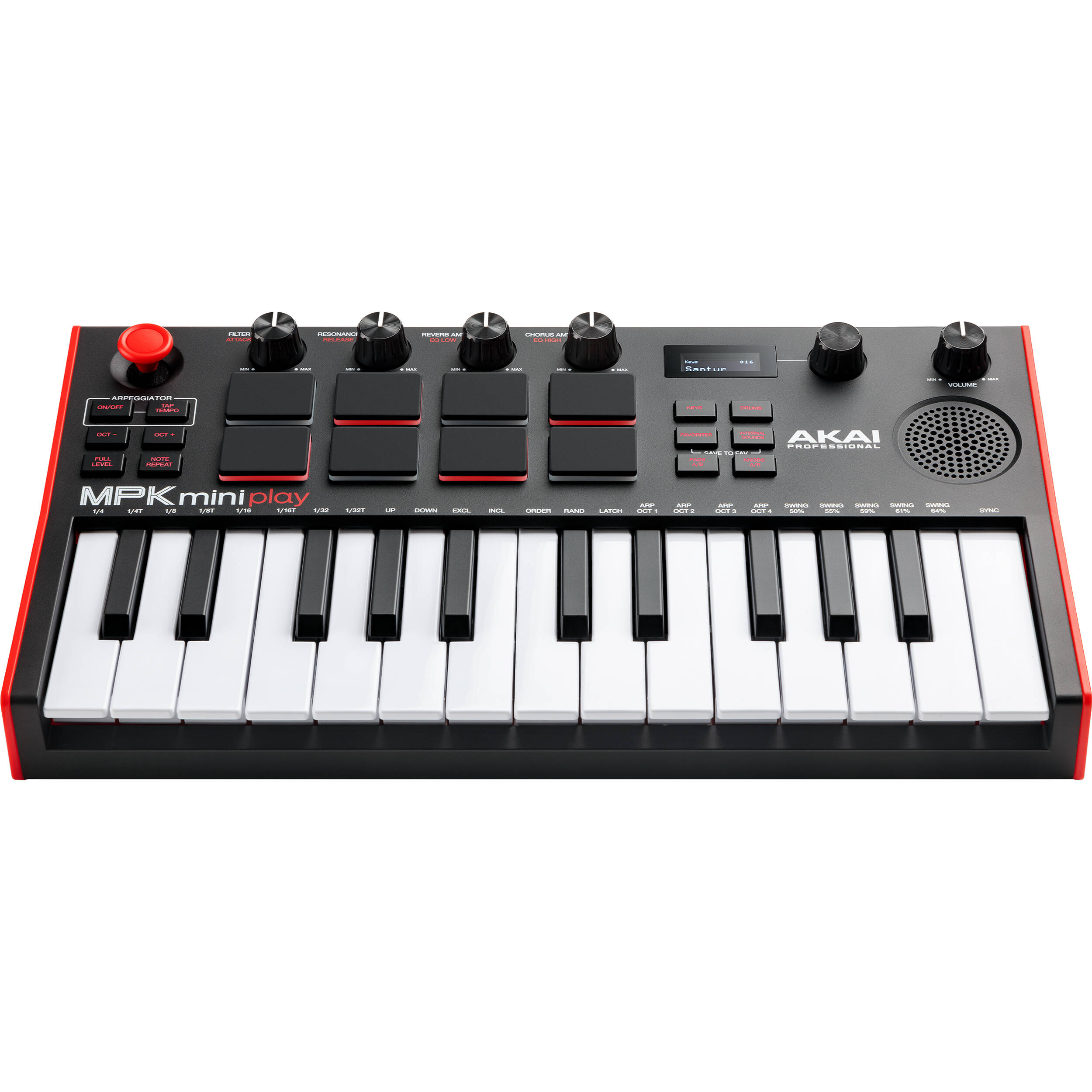 Akai Professional MPK Mini Play MK3 | controlador MIDI portátil