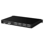Audient Horizon 32, rear panel with eight DB25 connectors and word clock I/O