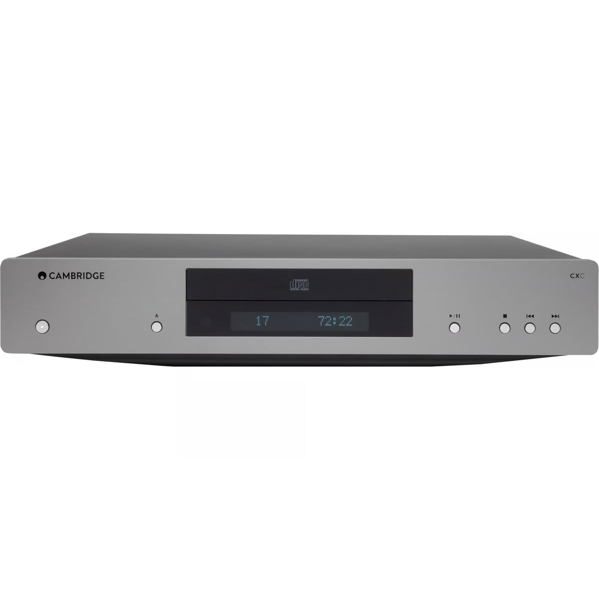Cambridge Audio CXC CD transport, black, front view