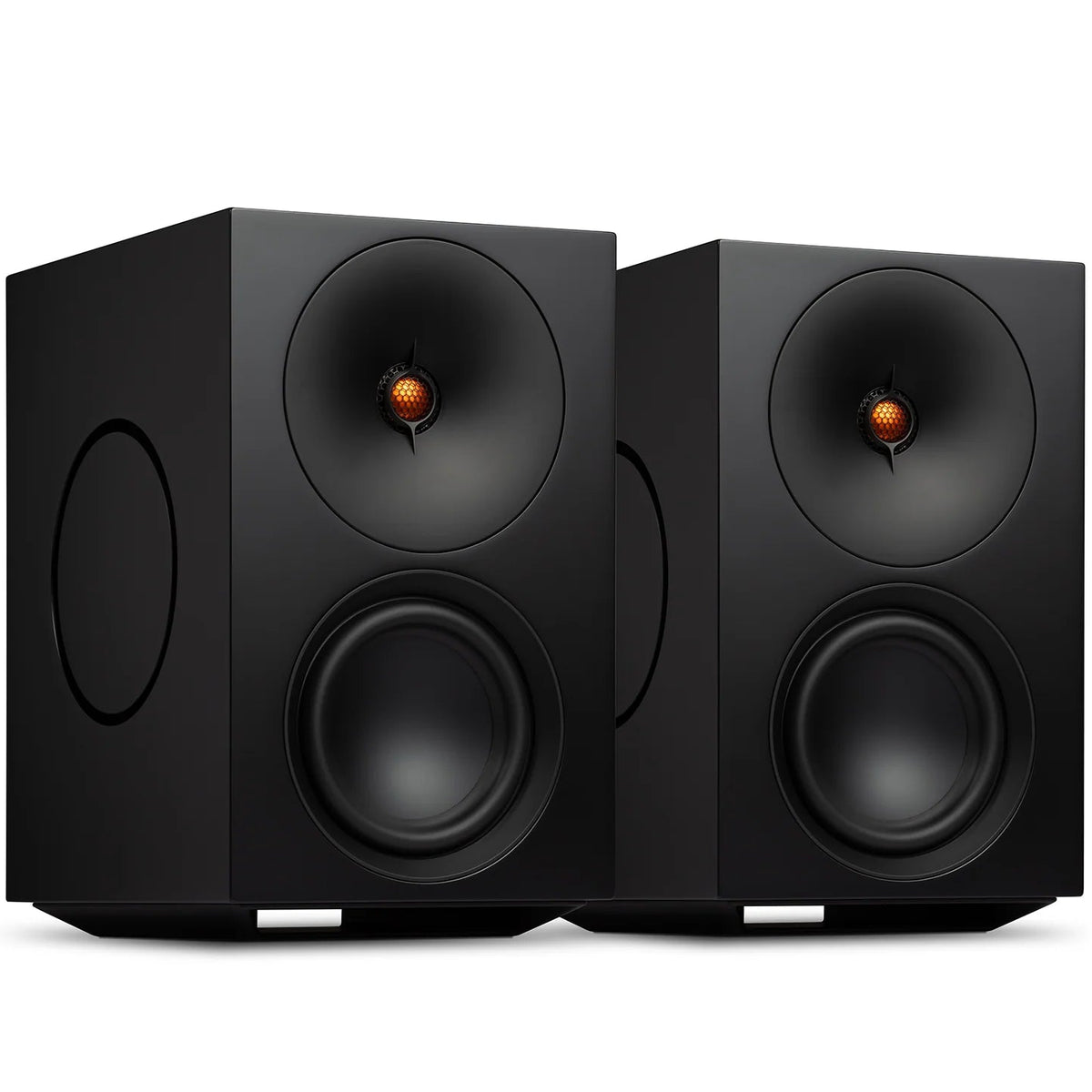 Cambridge Audio L/R X active bookshelf speakers, black
