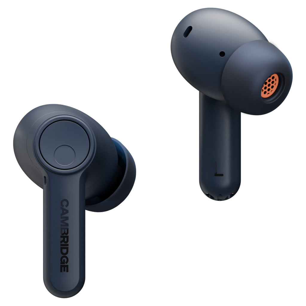 Cambridge Audio Melomania A100 SE earbuds pair, Blue