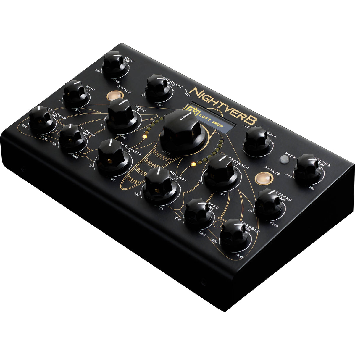 Erica Synths Nightverb Eurorack effects module, gray.
