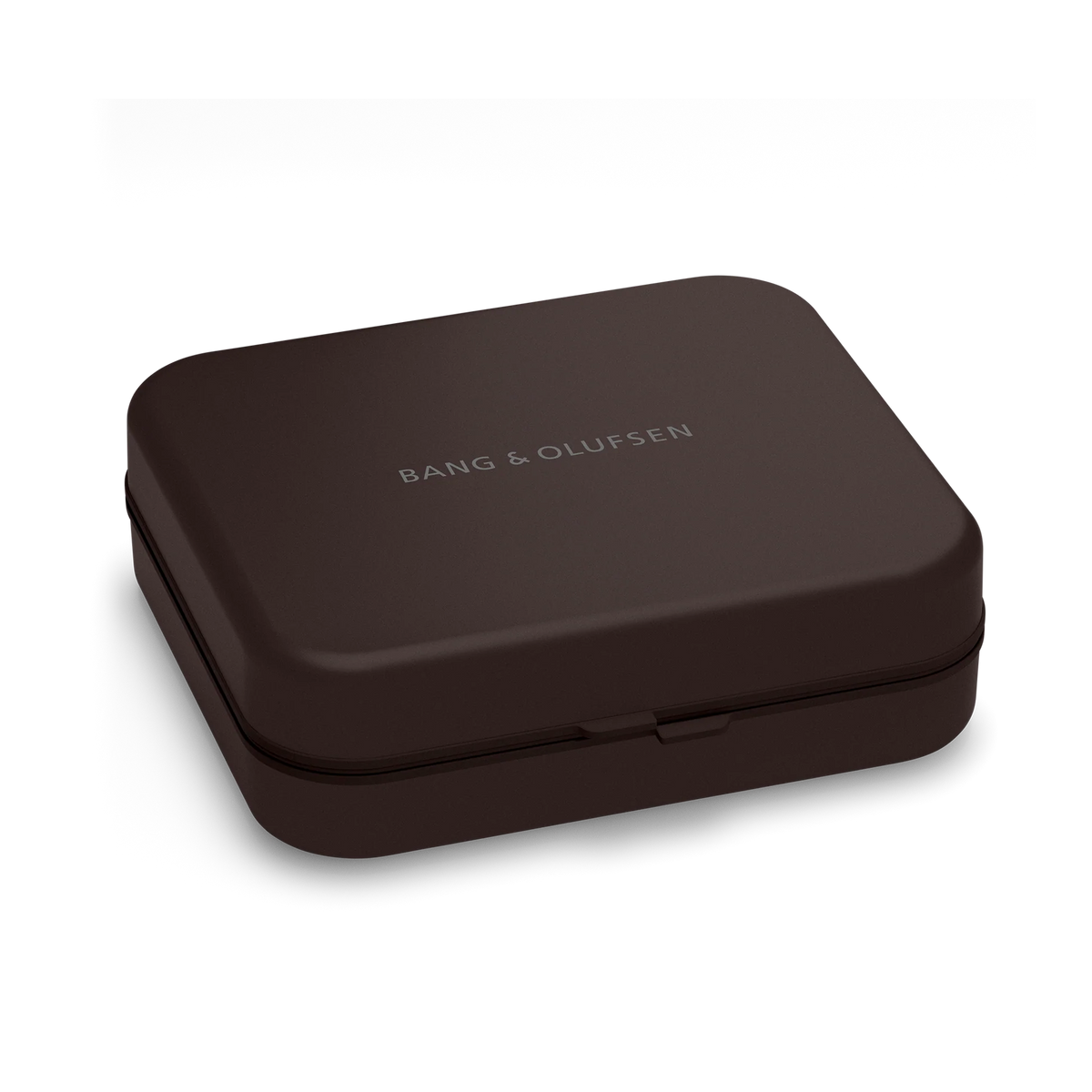 Brown Bang & Olufsen Beoplay H95 wireless headphones with matching carrying case, sleek design and premium audio quality.
