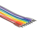 Cables de patch no balanceados Hosa CMM-800 3,5 mm TS – 3,5 mm TS (8 uds.)