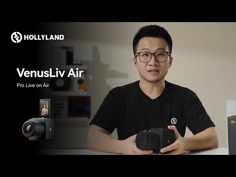 Hollyland VenusLiv Air 24/7 – Cámara de live streaming