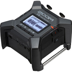 Zoom F3 field recorder, rear panel with ports